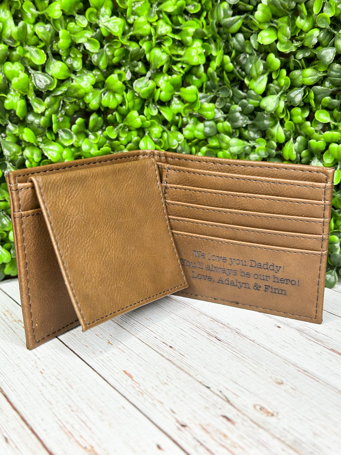 Brown Trifold