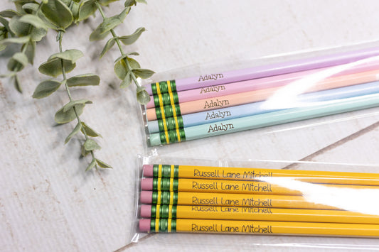Personalized Ticonderoga Pencils