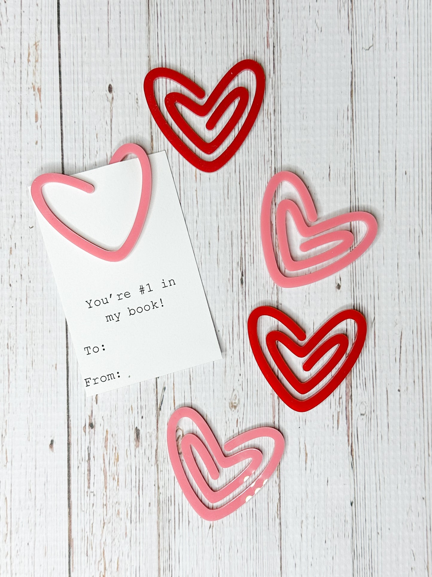 Bookmark Valentines